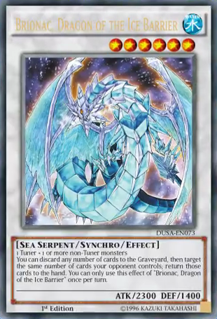 Brionac, Dragon of the Ice Barrier