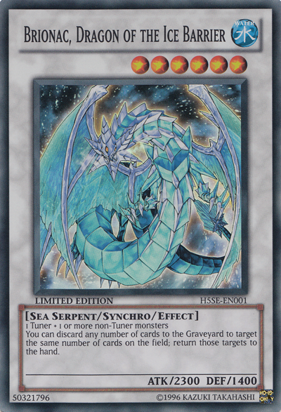Brionac, Dragon of the Ice Barrier (Sealed)