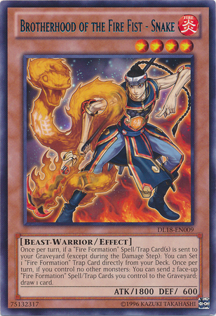 Brotherhood of the Fire Fist - Snake (Blue Name)