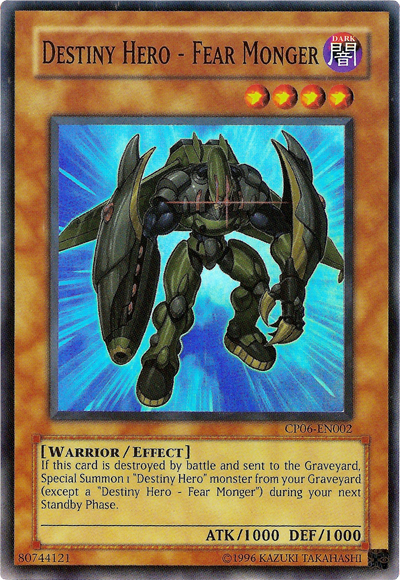 Destiny Hero - Fear Monger