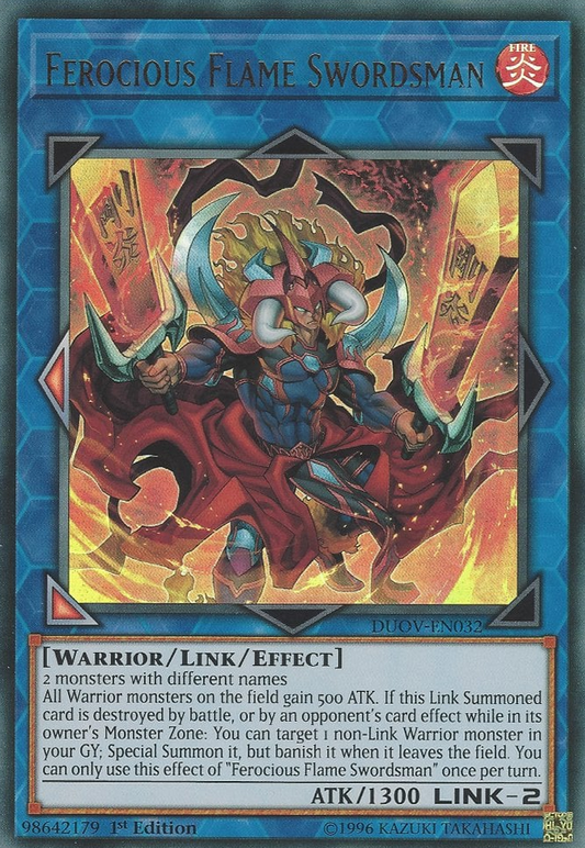 Ferocious Flame Swordsman