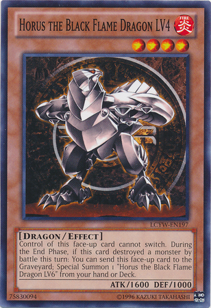 Horus the Black Flame Dragon LV4