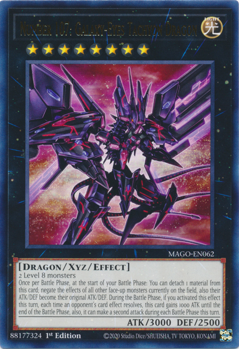 Number 107: Galaxy-Eyes Tachyon Dragon