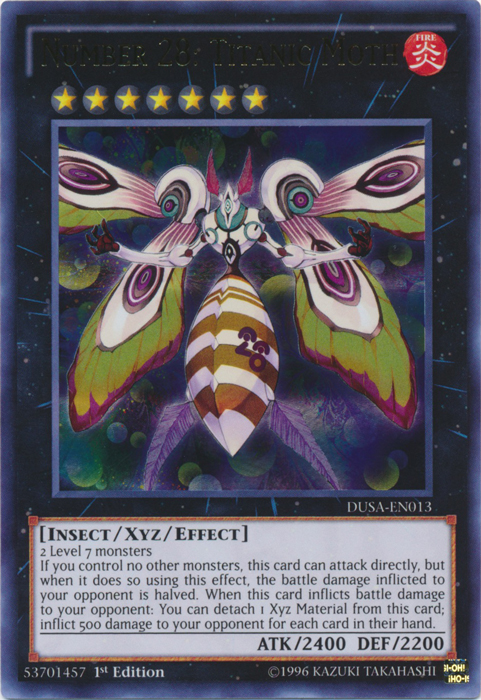 Number 28: Titanic Moth