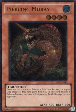 Piercing Moray