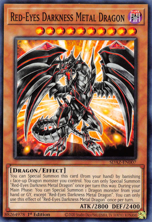 Red-Eyes Darkness Metal Dragon