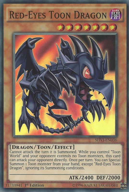 Red-Eyes Toon Dragon