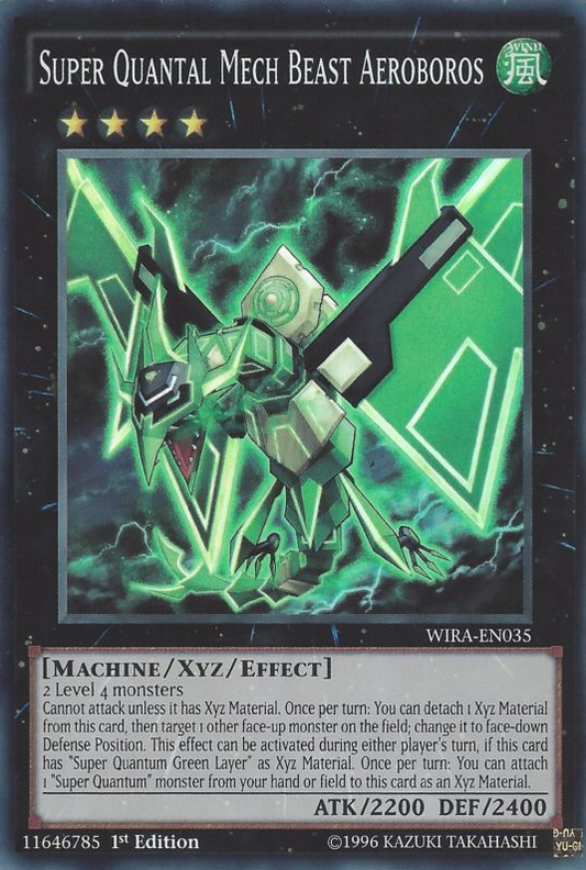 Super Quantal Mech Beast Aeroboros (Italian)